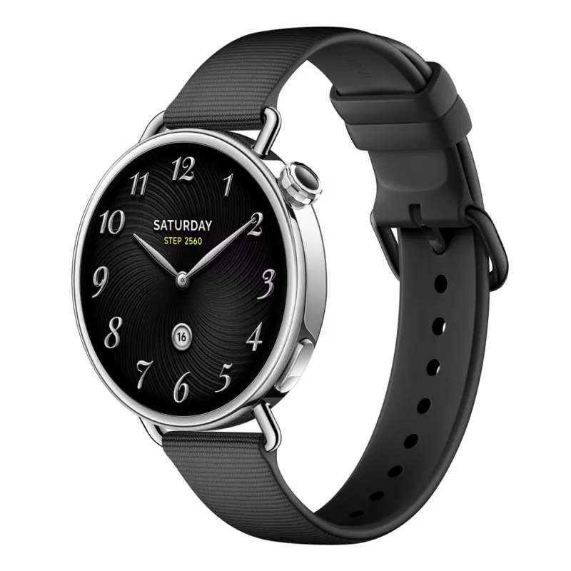 Mi Watch S4 41mm Fluororubber Strap(Black)