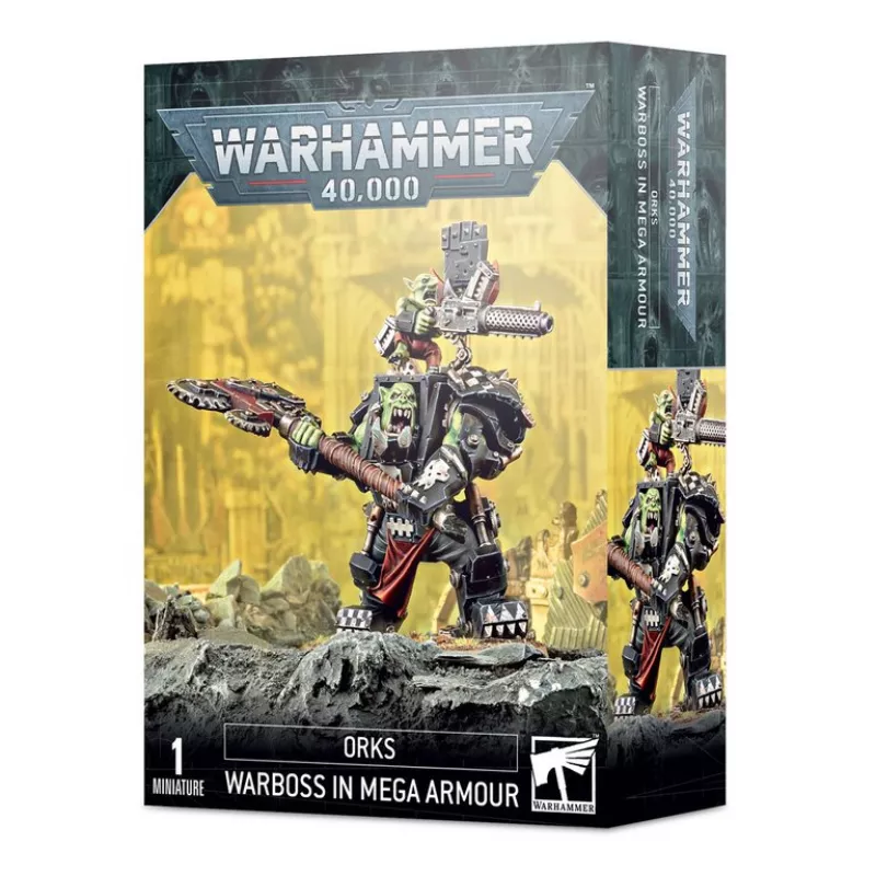 Orks: Ork Warboss in Mega Armour