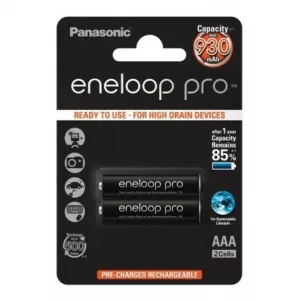Panasonic baterije Eneloop PRO AAA/2B 2 kom (BK-4HCDE/2BE)