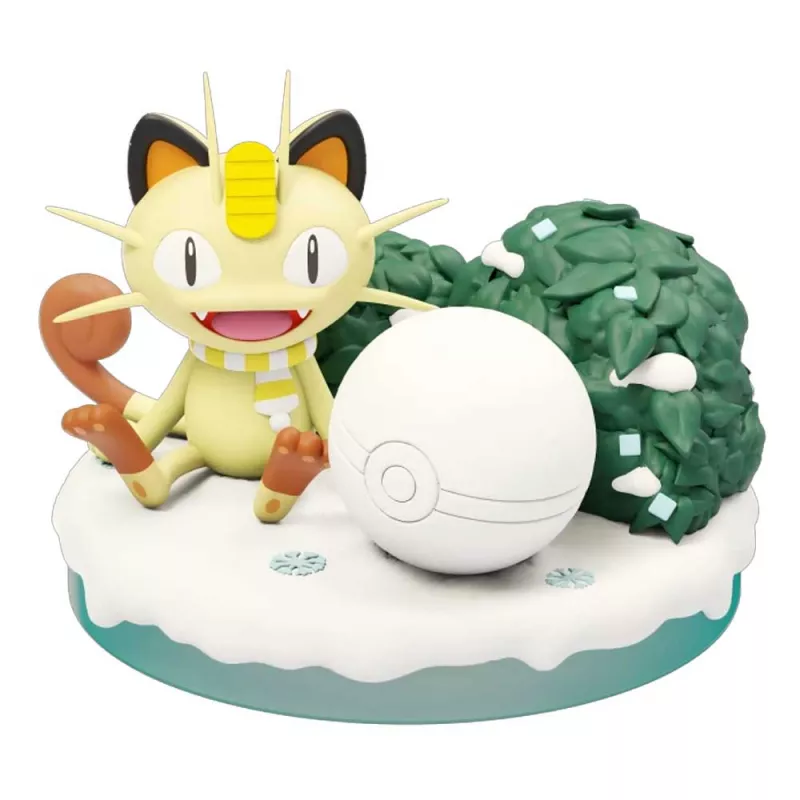 Pokemon Natural Wildlife Decoration - Meowth