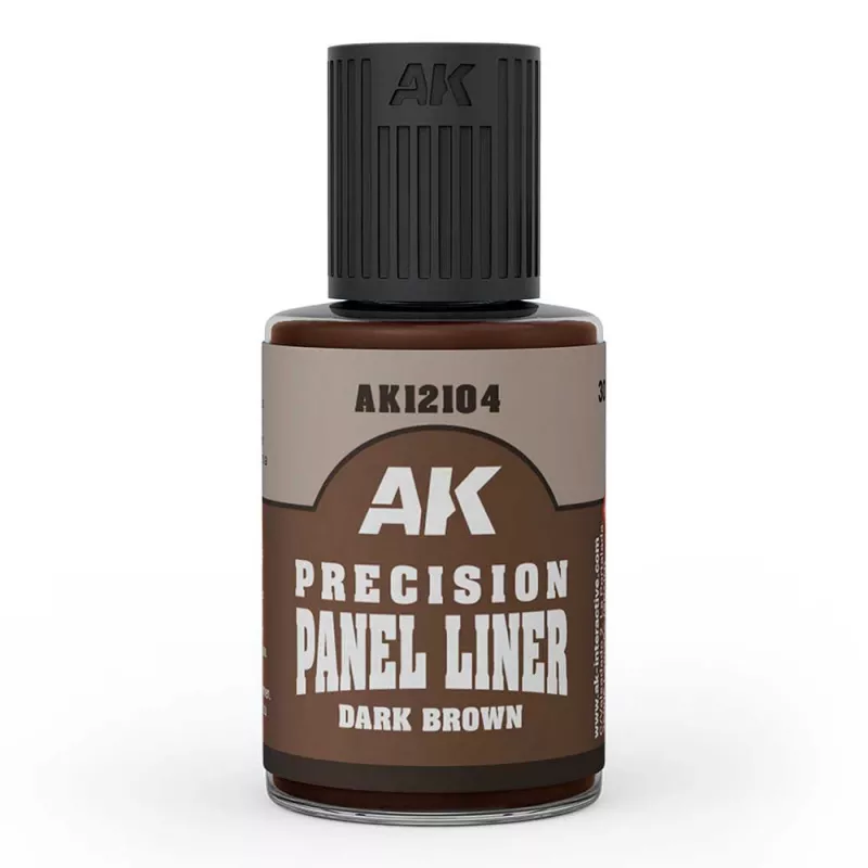 Precision paneliner - Dark Brown 30ml