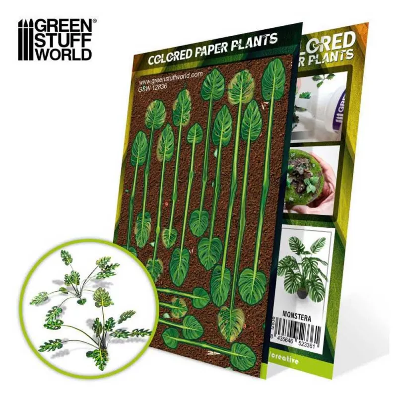 Printed Plants - MONSTERA plant (laser cut)