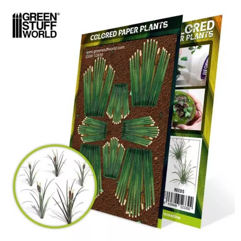 Printed Plants - Reeds x2 (laser cut)