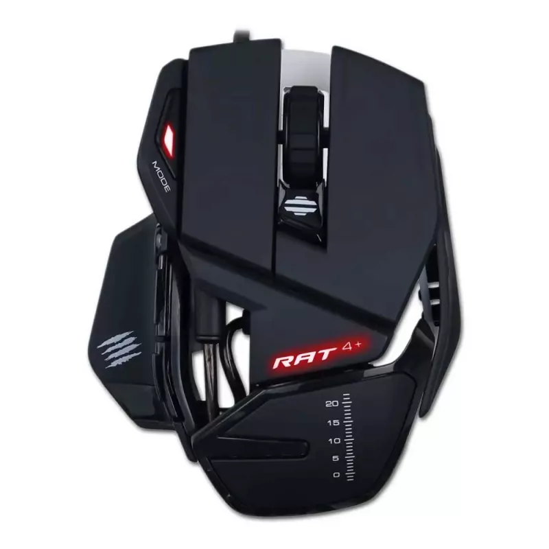 R.A.T. 4+ Gaming Mouse Black
