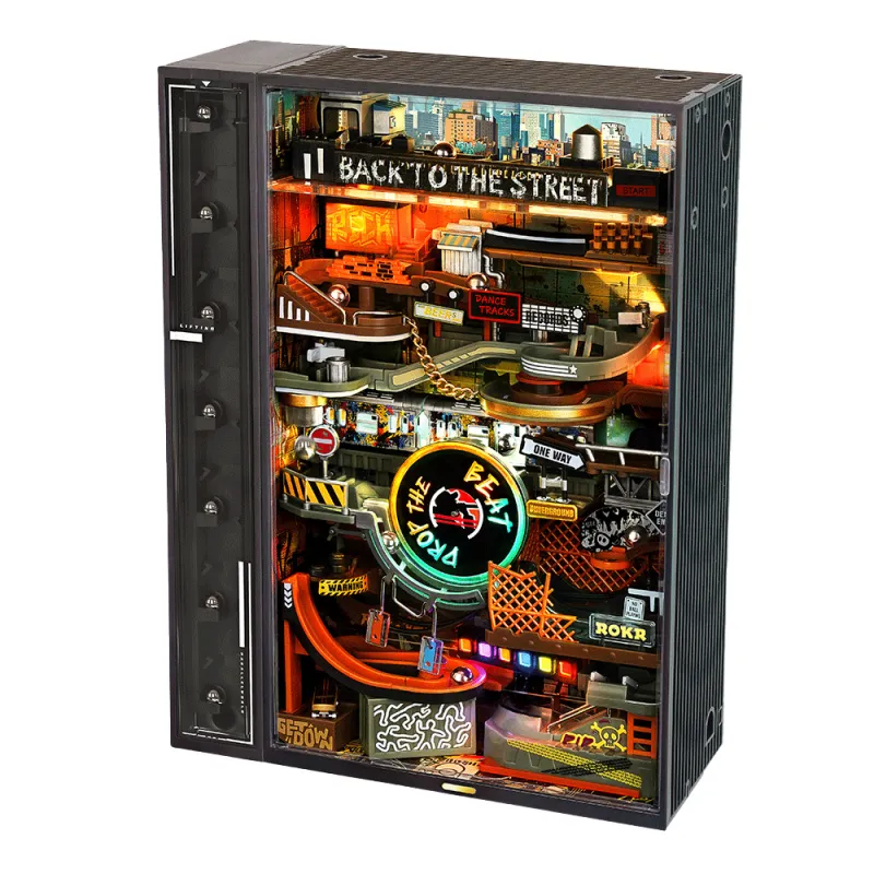 ROKR Hip-Hop Street Marble Run 3D Plastic Puzzle