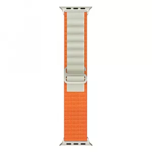 Smart Watch Alpine Loop Strap 44/45/49mm Orange with Starlight