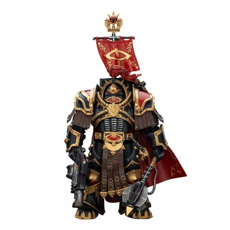 Sons of HorusLegion Cataphractii Praetorwith Combi-Melta and Power Maul
