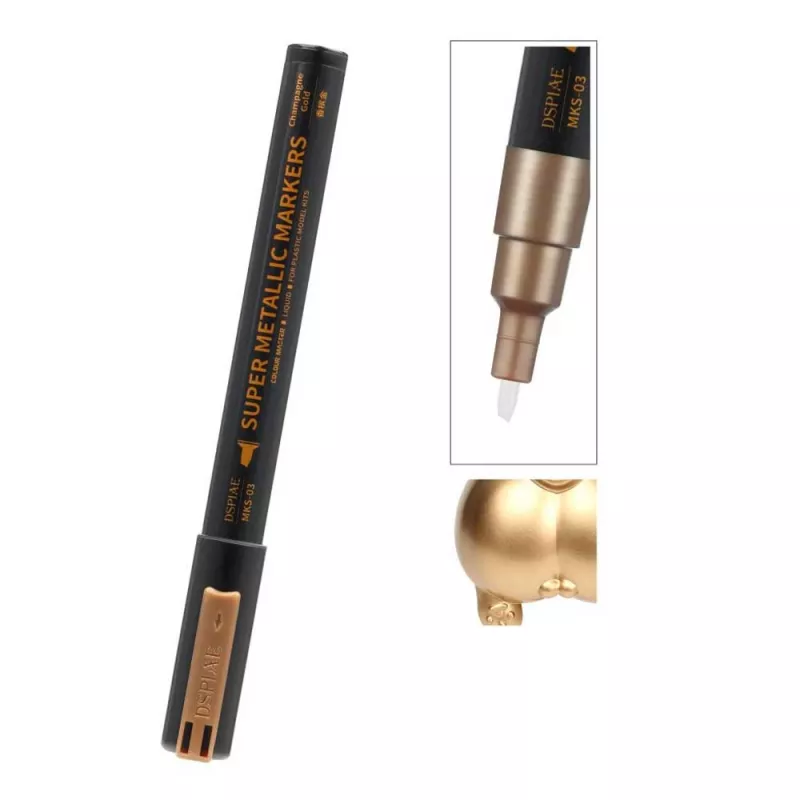 Super Metallic Marker Champagne Gold - MKS-03