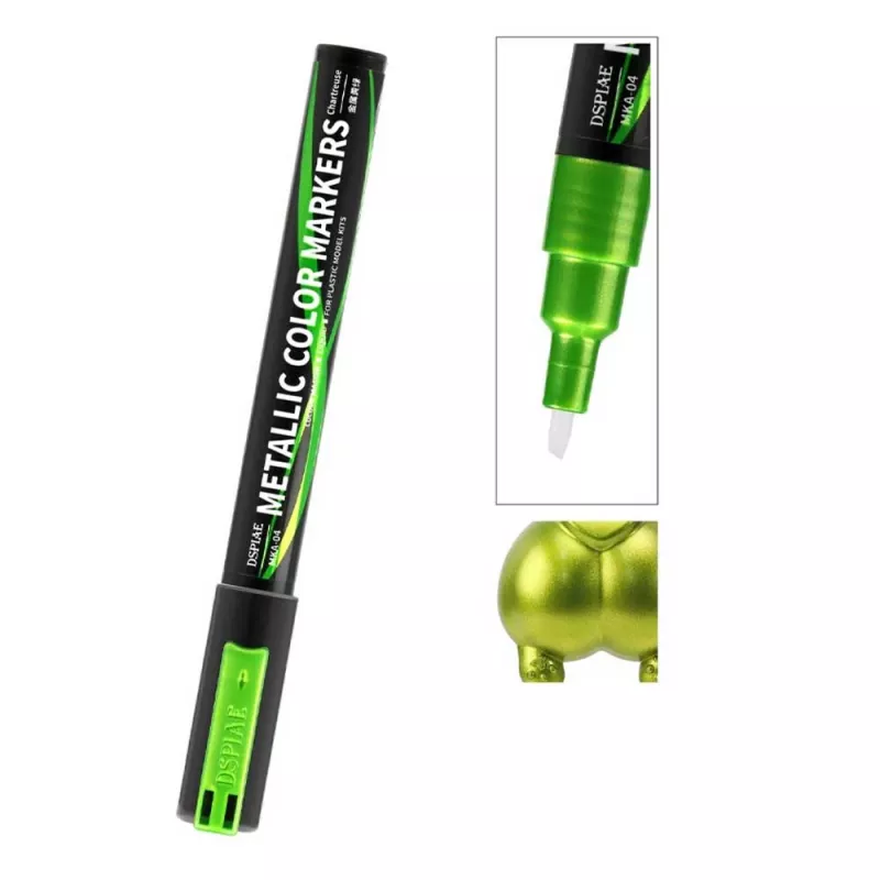Super Metallic Paint Marker Metallic Chartreuse - MKA-04