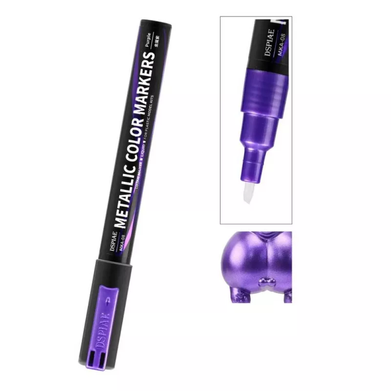 Super Metallic Paint Marker Metallic Purple - MKA-08