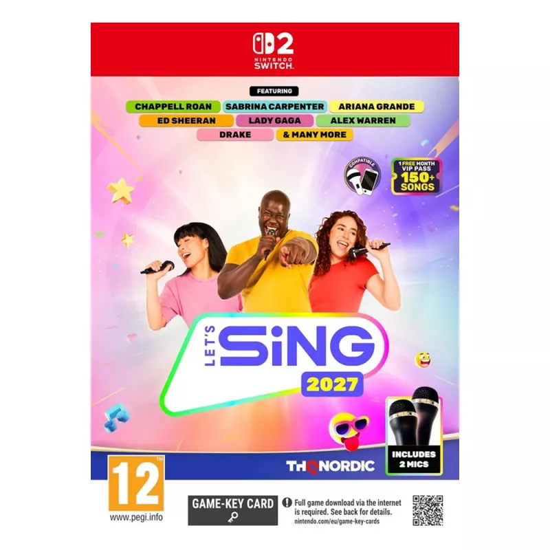 Switch 2 Let's Sing 2027 - 2 Mic Bundle