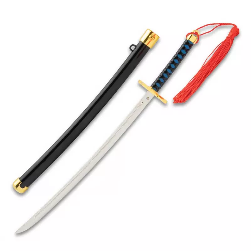Sword Keychain - Anime Sword - Blue