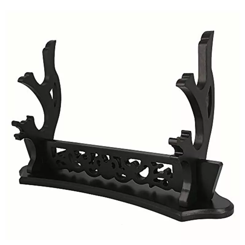Sword Stand - Densitiy Board Black Ornament M
