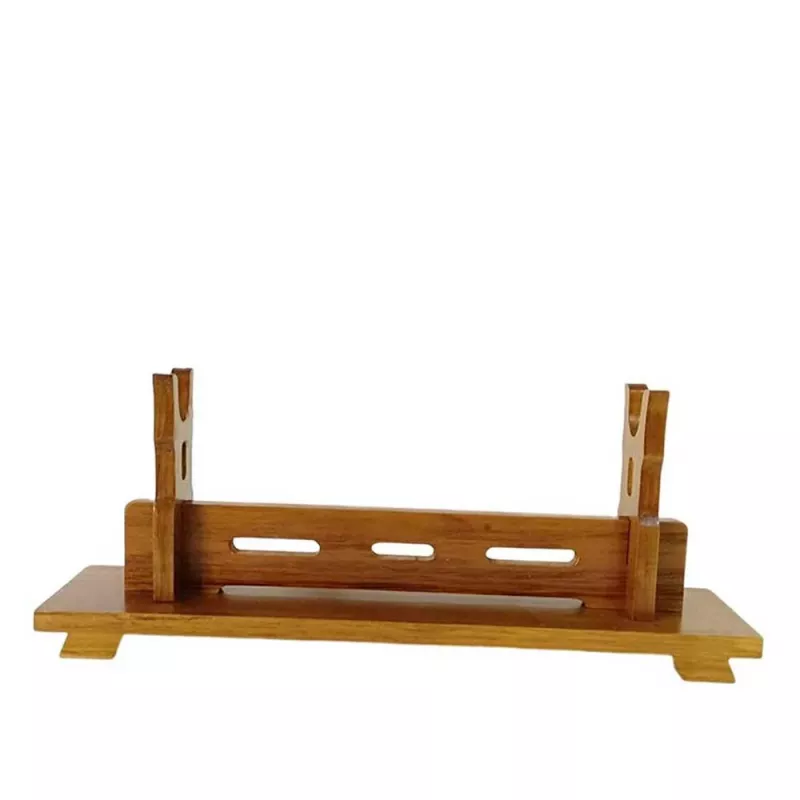 Sword Stand - Solid Wood Brown S