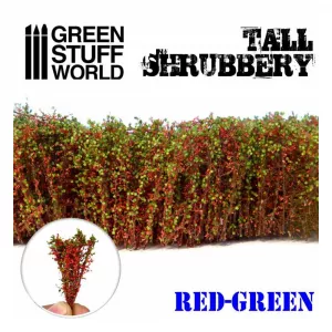 Tall Shrubbery - Red/Green