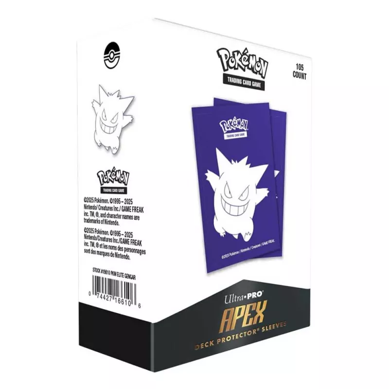 Ultra Pro Pokemon Elite Series: Gengar Apex Deck Protector 105ct