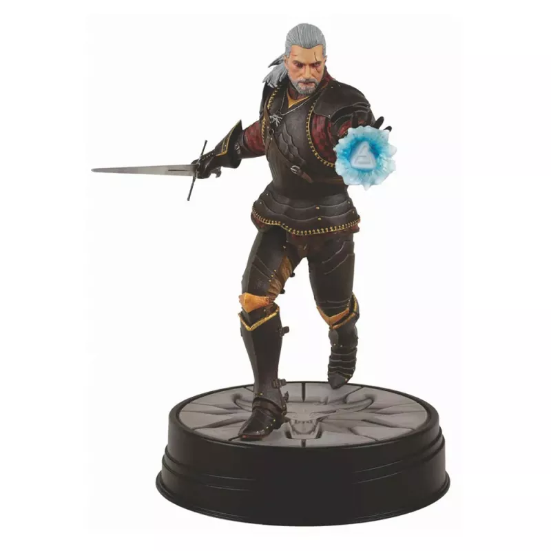 Witcher 3 Wild Hunt PVC Statue Geralt Toussaint Tourney Armor (20 cm)