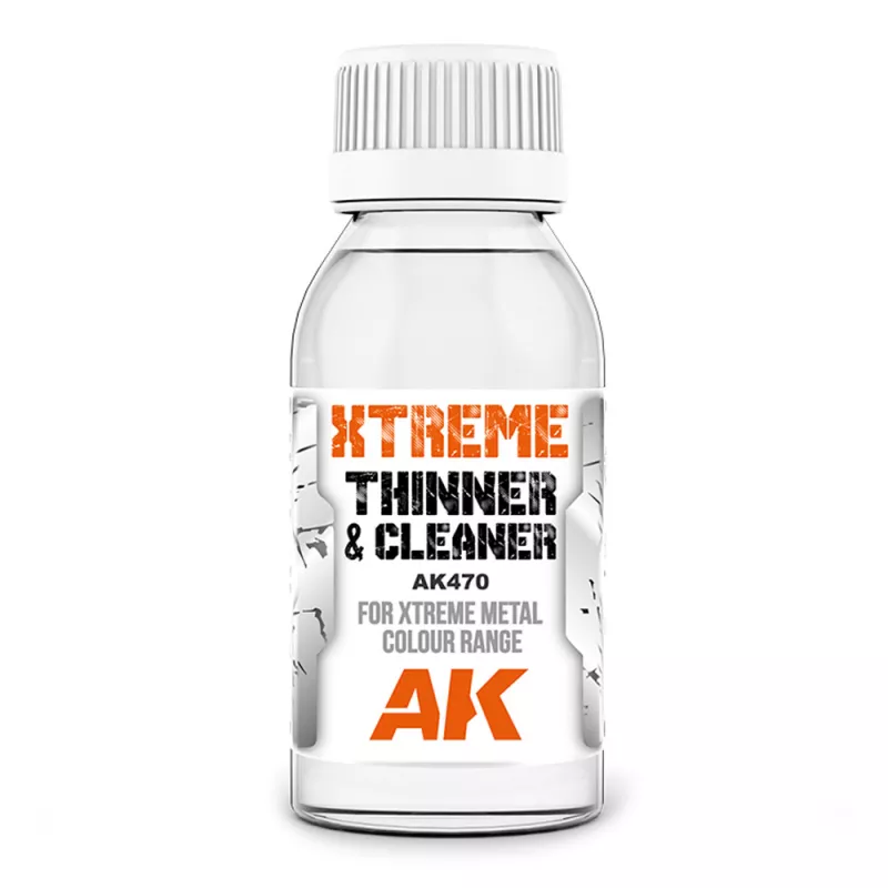 XTREME CLEANER & THINNER for Xtreme metal colour range