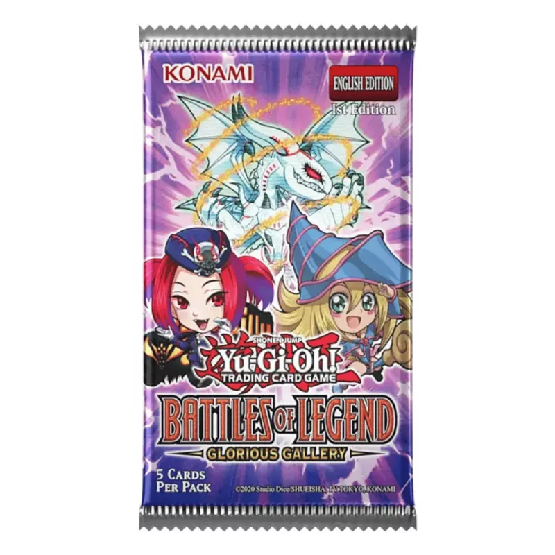 Yu-Gi-Oh! TCG: Battles of Legend: Glorious Gallery Booster Pack (single pack)