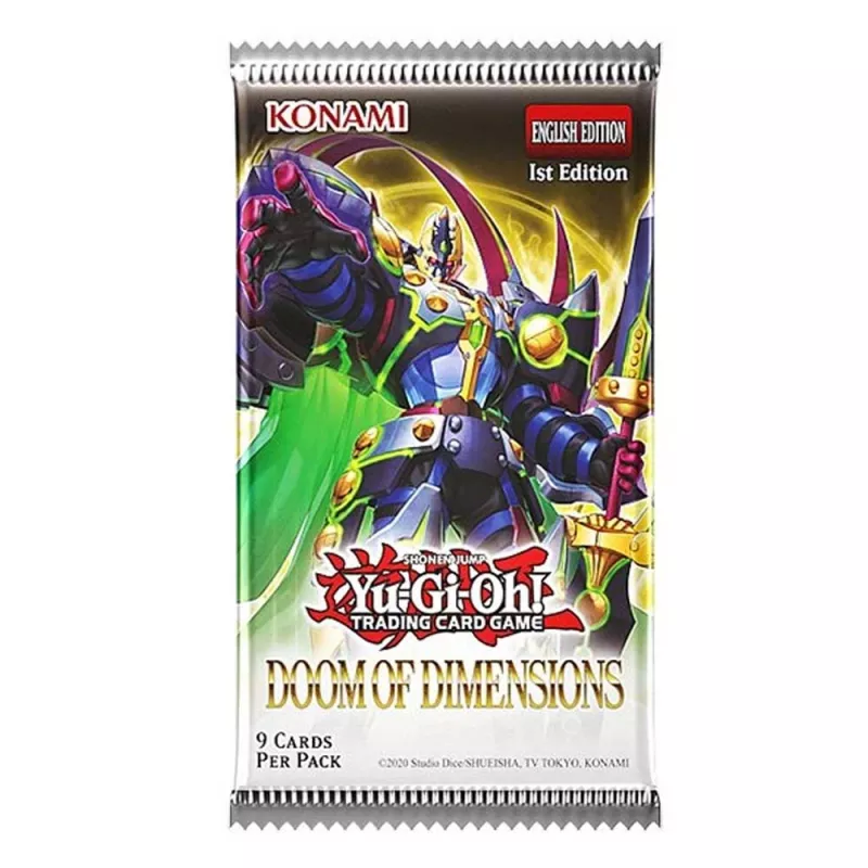 Yu-Gi-Oh! TCG: Doom of Dimensions Booster Pack (Single Pack)