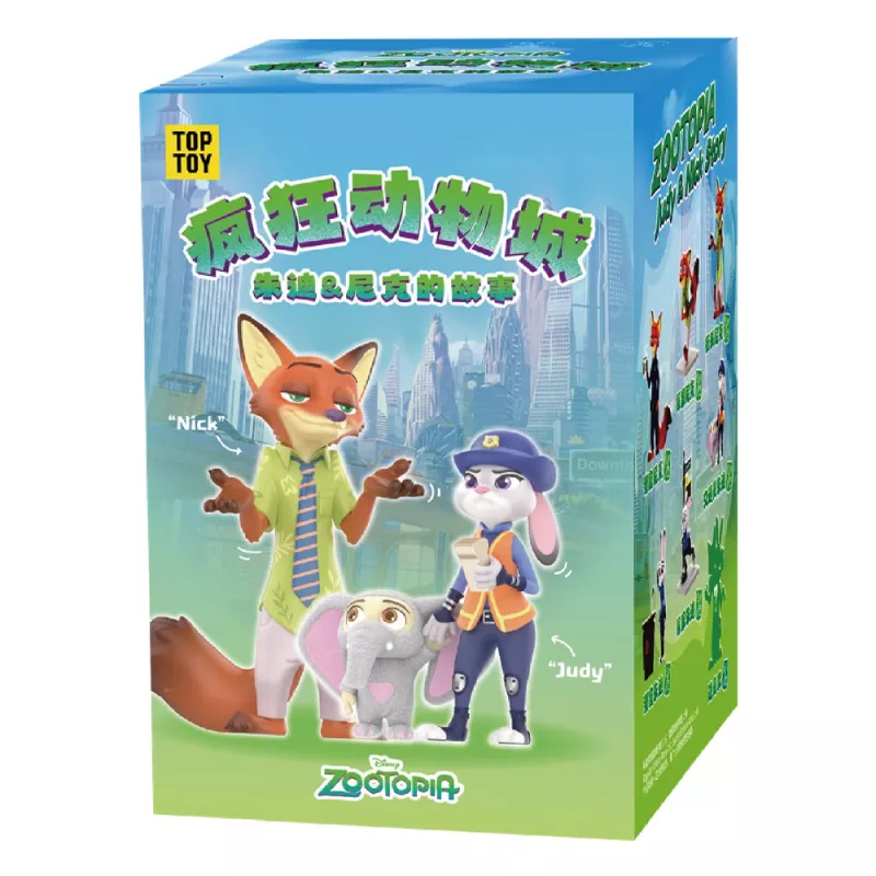 Zootopia - Judy & Nick Story Series Figures Blind Box