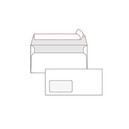 Ameriken LP samolepljivi koverat, 110x230 mm