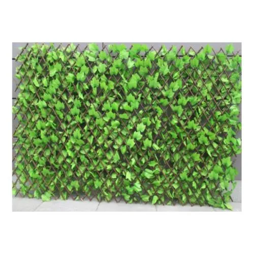 Dekorativna ograda harmonika Ivy, svetlo zelena, 1x2m