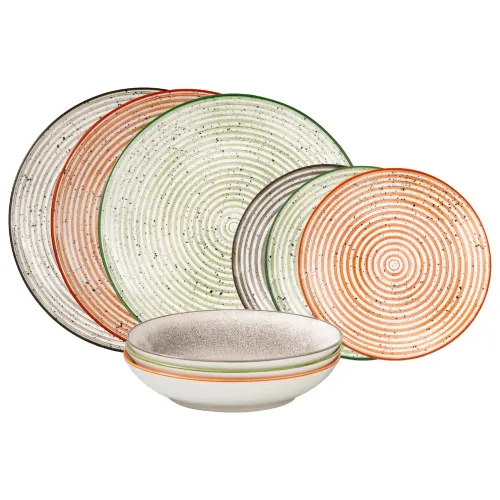 Dimo servis za ručavanje porcelan earth  18/1