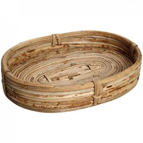 Espiel korpa za hleb od trske 30X20X8CM