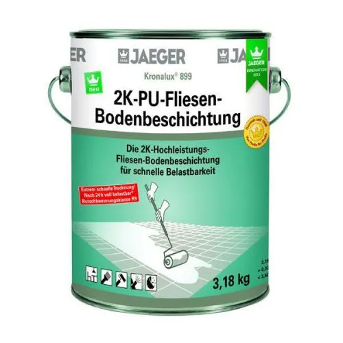 Jaeger boja za podne pločice bela 1.1kg