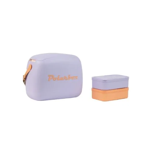 Polarbox Pop piknik ručni frižider 6l, lila
