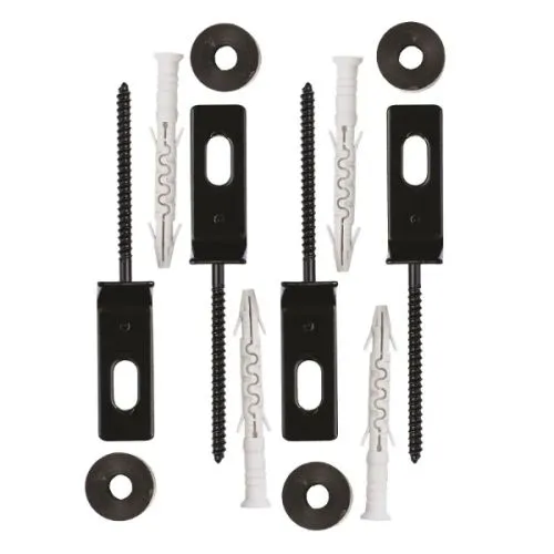Polbram nosač metalne panel ograde tip O, RAL9005, set 4 komada