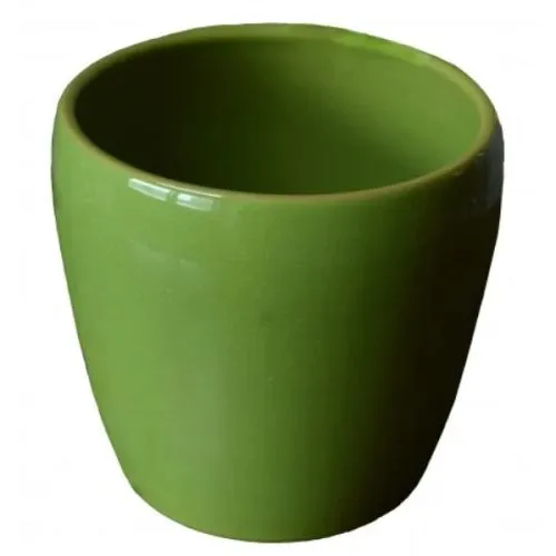 Tarifa saksija 13,5cm, zelena glazura