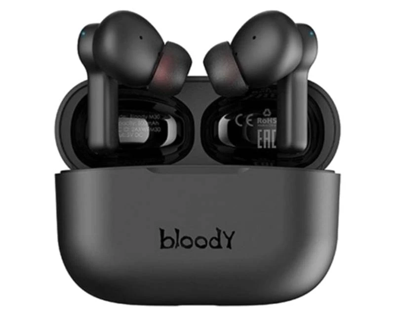 A4Tech M30 Bloody True Wireless bluetooth slušalice crne