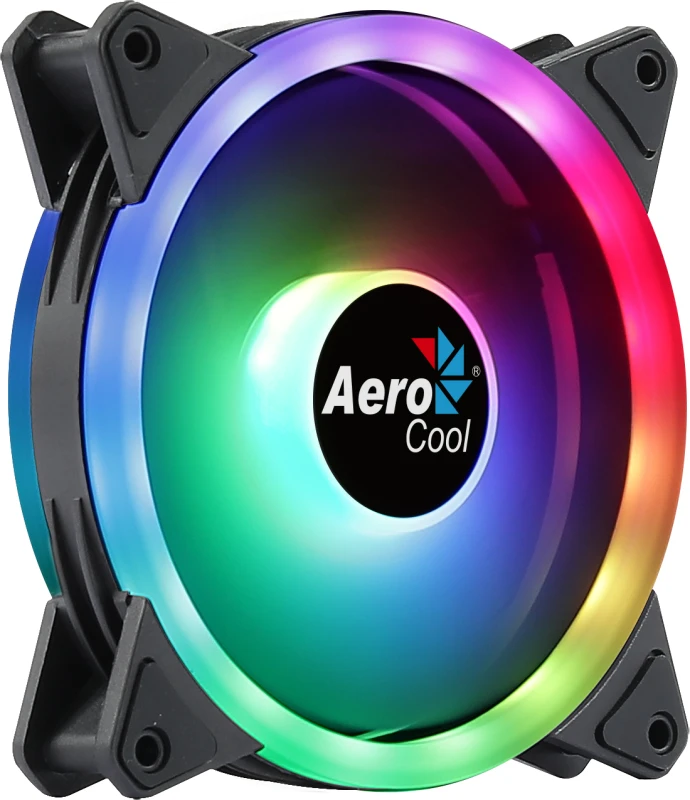Aerocool Duo (2x12) (ACF3-DU10217.11) ARGB 12cm ventilator 