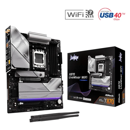 ASRock X870 LIVEMIXER WIFI matična ploča