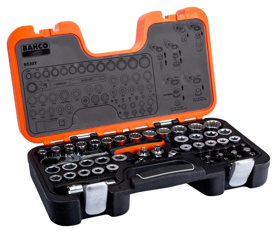 Bahco S530T set nasadnih ključeva