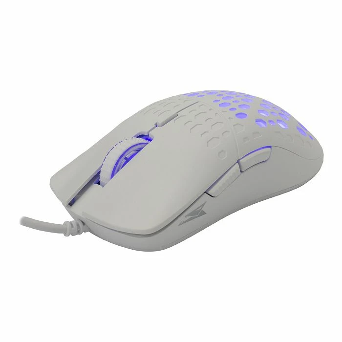 Baracuda BGM 022 OCTOPUS 3600 dpi RGB gejmerski optički miš beli