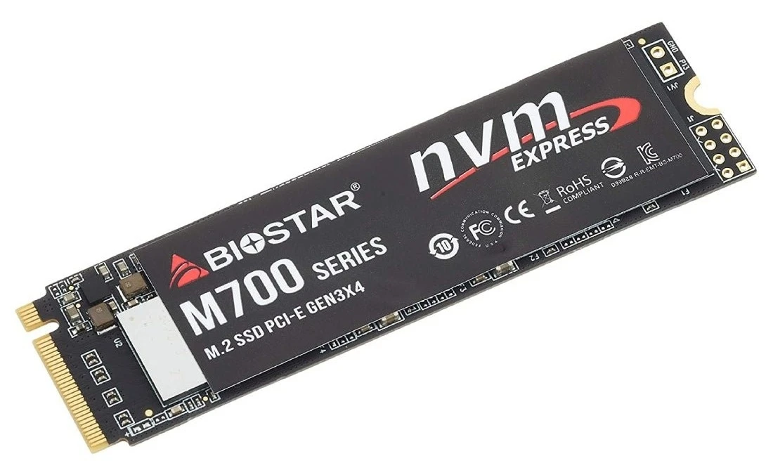 Biostar 256GB M.2 NVMe M760 SSD disk PCIe 3.0