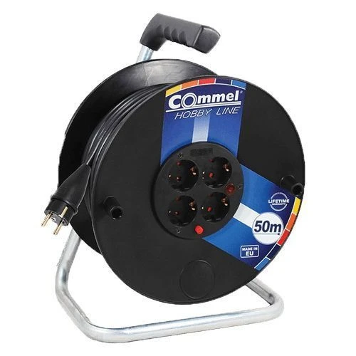 Commel (C0977) produžni kabl sa motalicom 280mm 50m