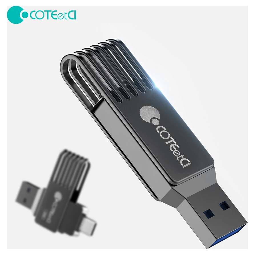Coteci (CS8833) USB A/C flash memorija 32GB