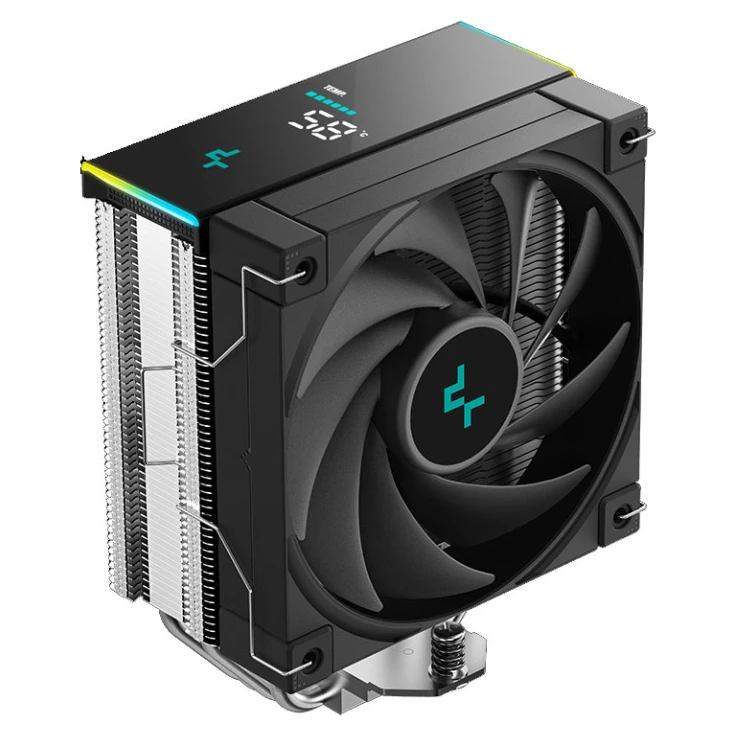 Deep Cool AK400 kuler za CPU - 120mm ventilator 1850 rpm, 4 heat pipe, ekran u realnom vremenu, Intel, AMD kompatibilan