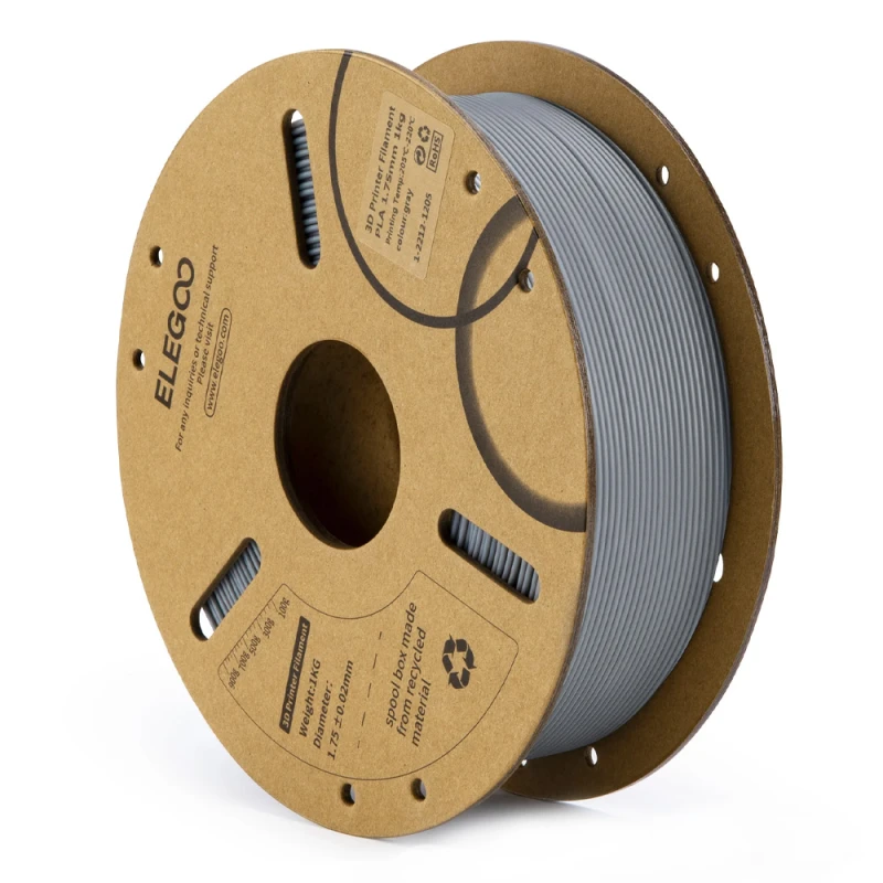 Elegoo PLA Filament (051470) 1kg sivi