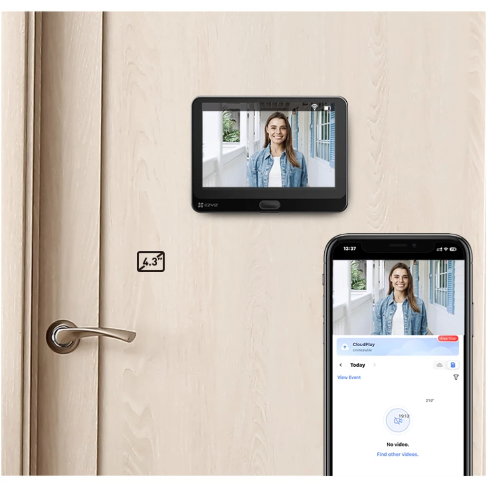 EZVIZ CS-HP4 smart kamera špijunka