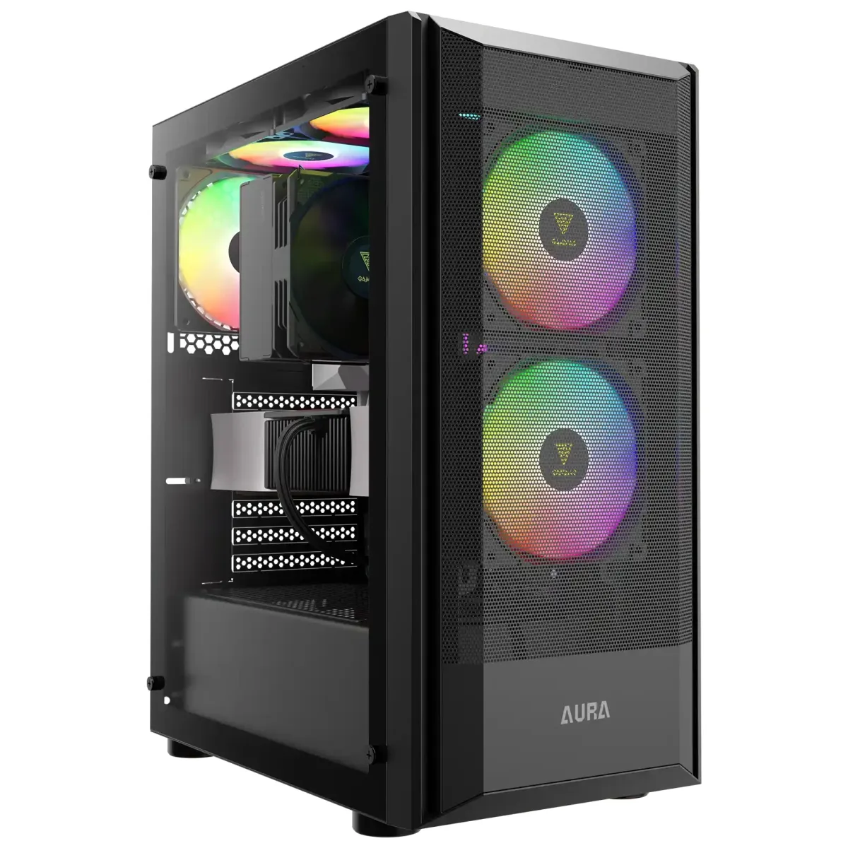 Gamdias Aura GC6 kućište - ARGB, GP650W  