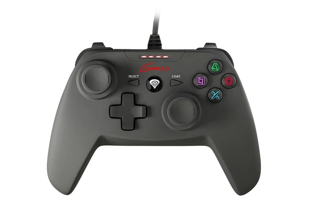 Genesis P58  Vibration D-Input/X-Input Gejmped d for PC/PS3 Gumirani -Crni (NJG-0773)