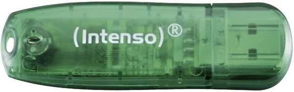 Intenso 8GB Rainbow line Green USB flash memorija