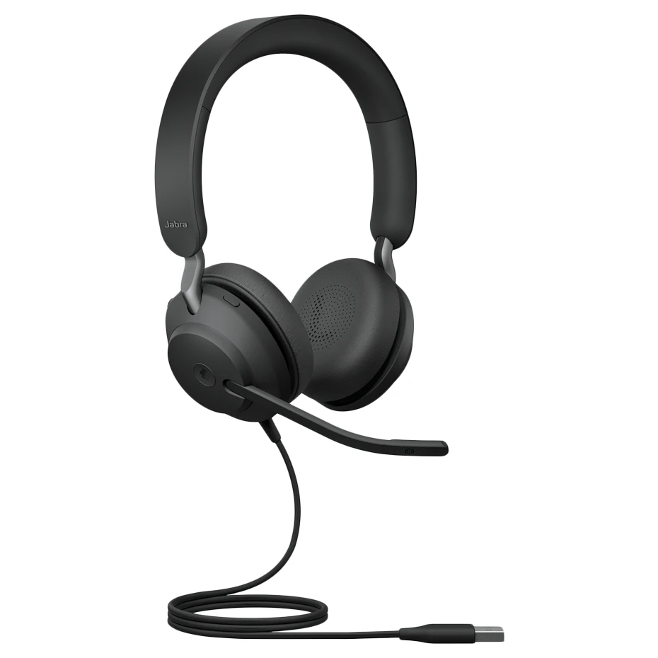 Jabra EVOLVE2 40 SE VC Headsets - USB - A, MS Stereo
