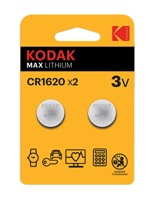 Kodak MAX CR1620 lithium baterije 2 komada