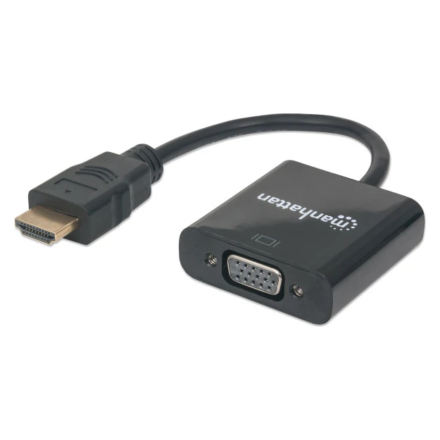 Manhattan (151467) HDMI (muški) na VGA (ženski) adapter